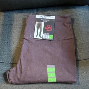 Khakis & Company Women's Chocolate Leggings